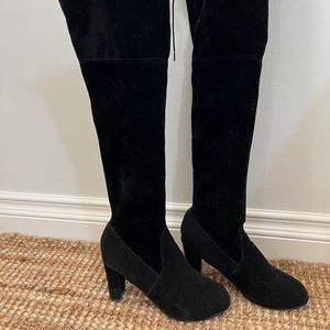 **SOLD**Black Over-the-knee Boots